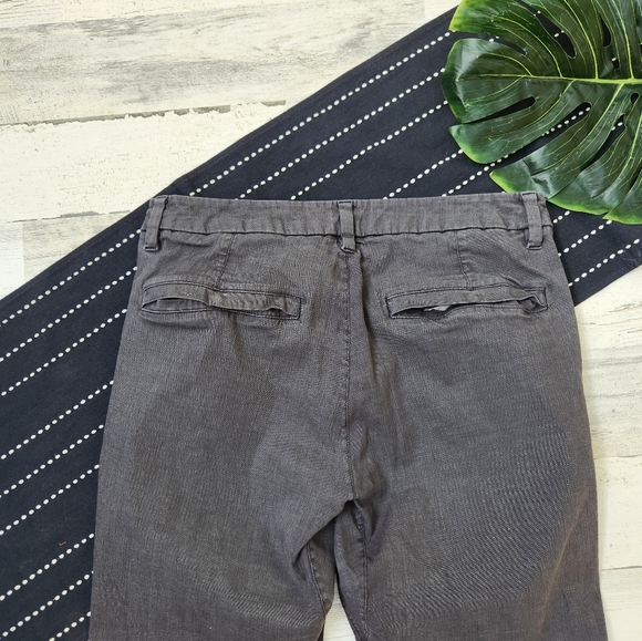 Lululemon Commission Pant Slim Oxford Black/White Size 31 - Picture 9 of 11